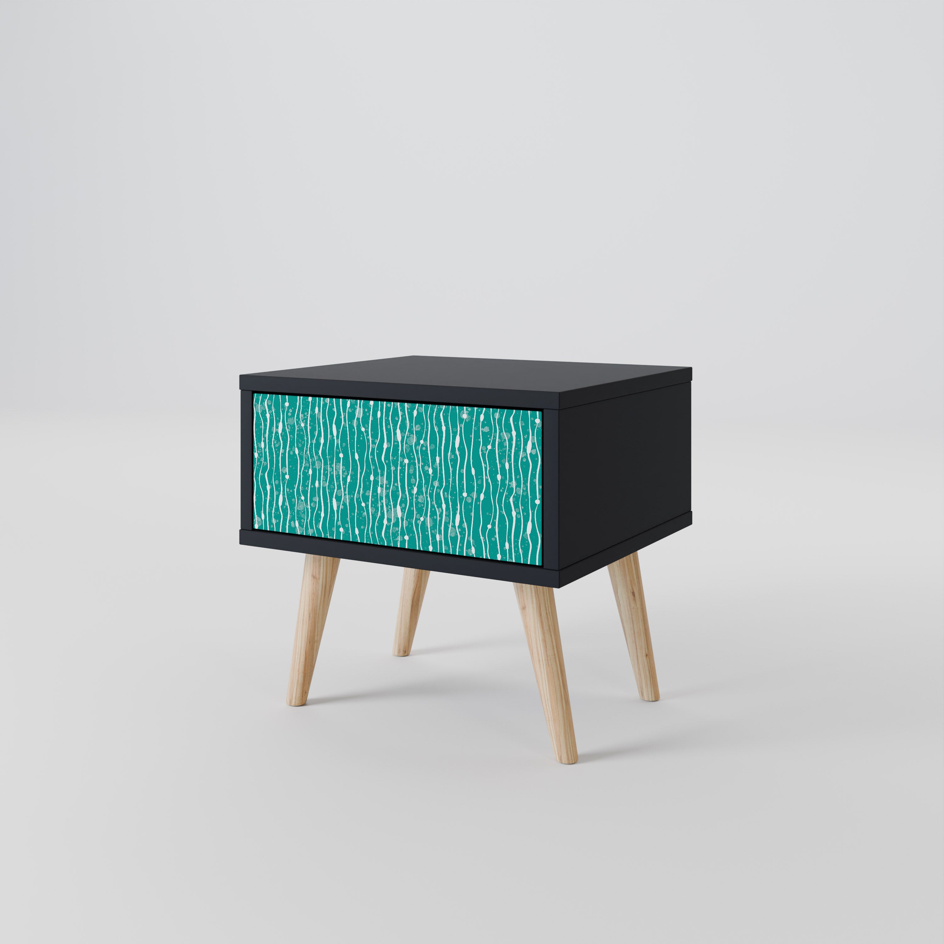 TURQUOISE RAIN Nightstand