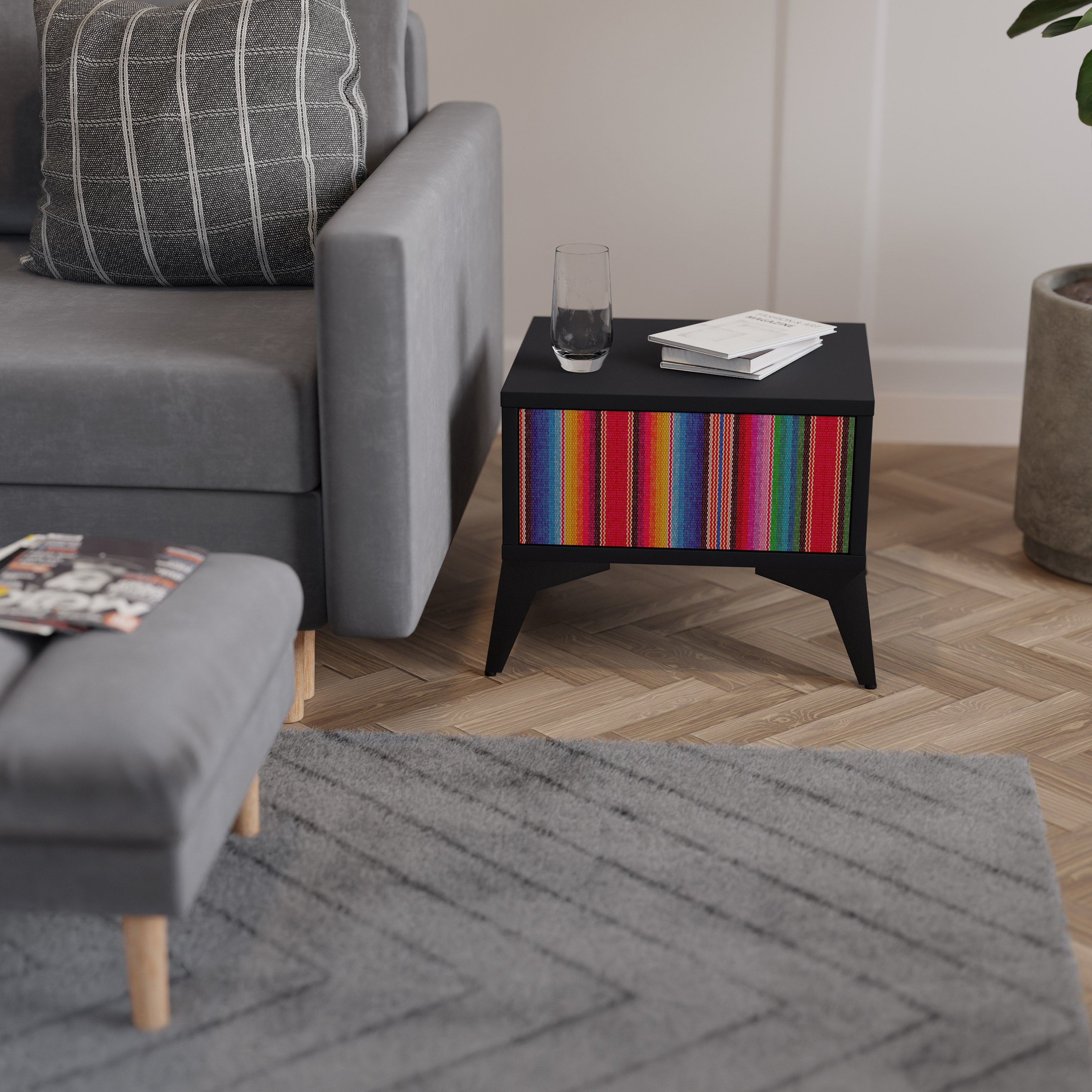 ETHNIC MEXICAN Noční stolek