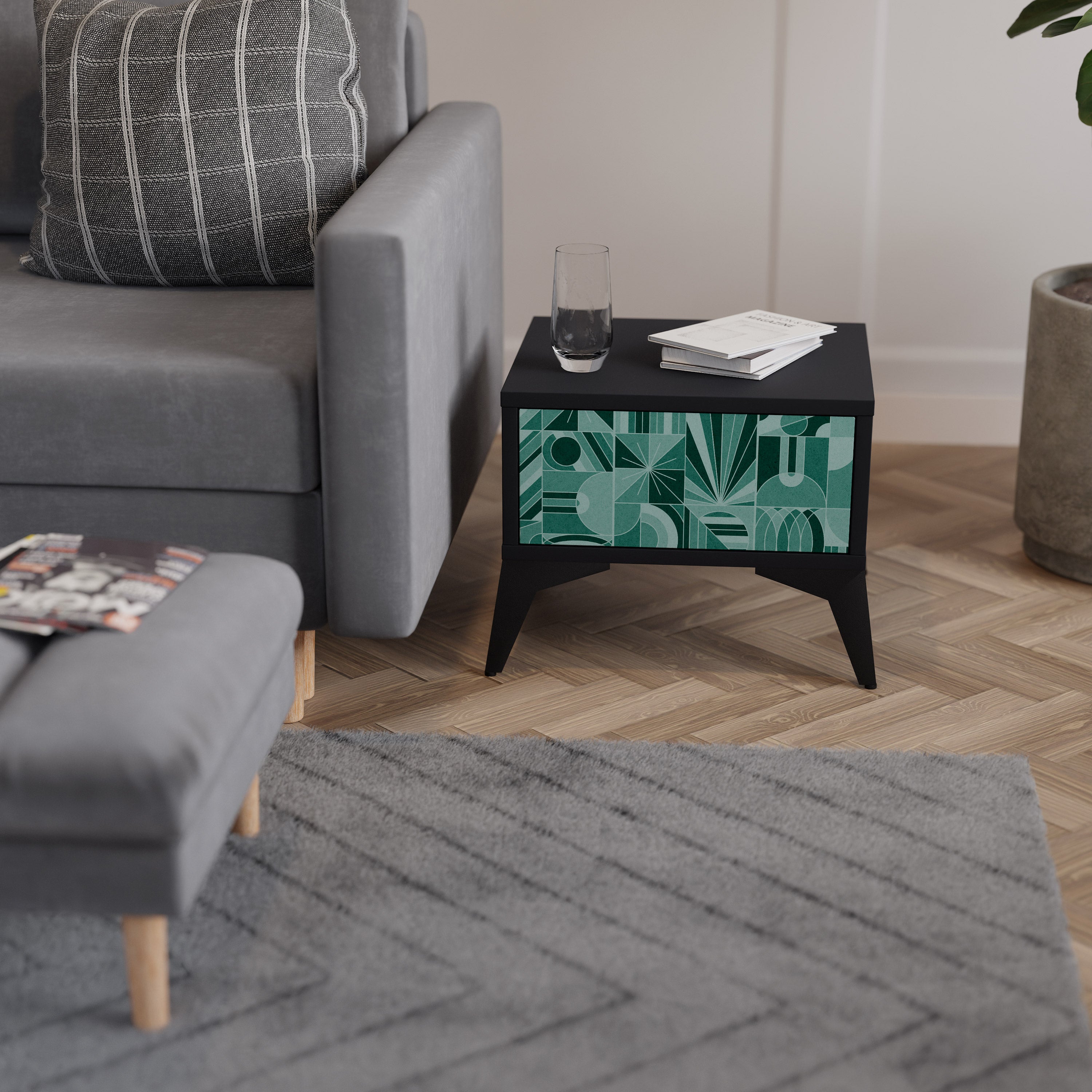 HARMONIC GRID Nightstand