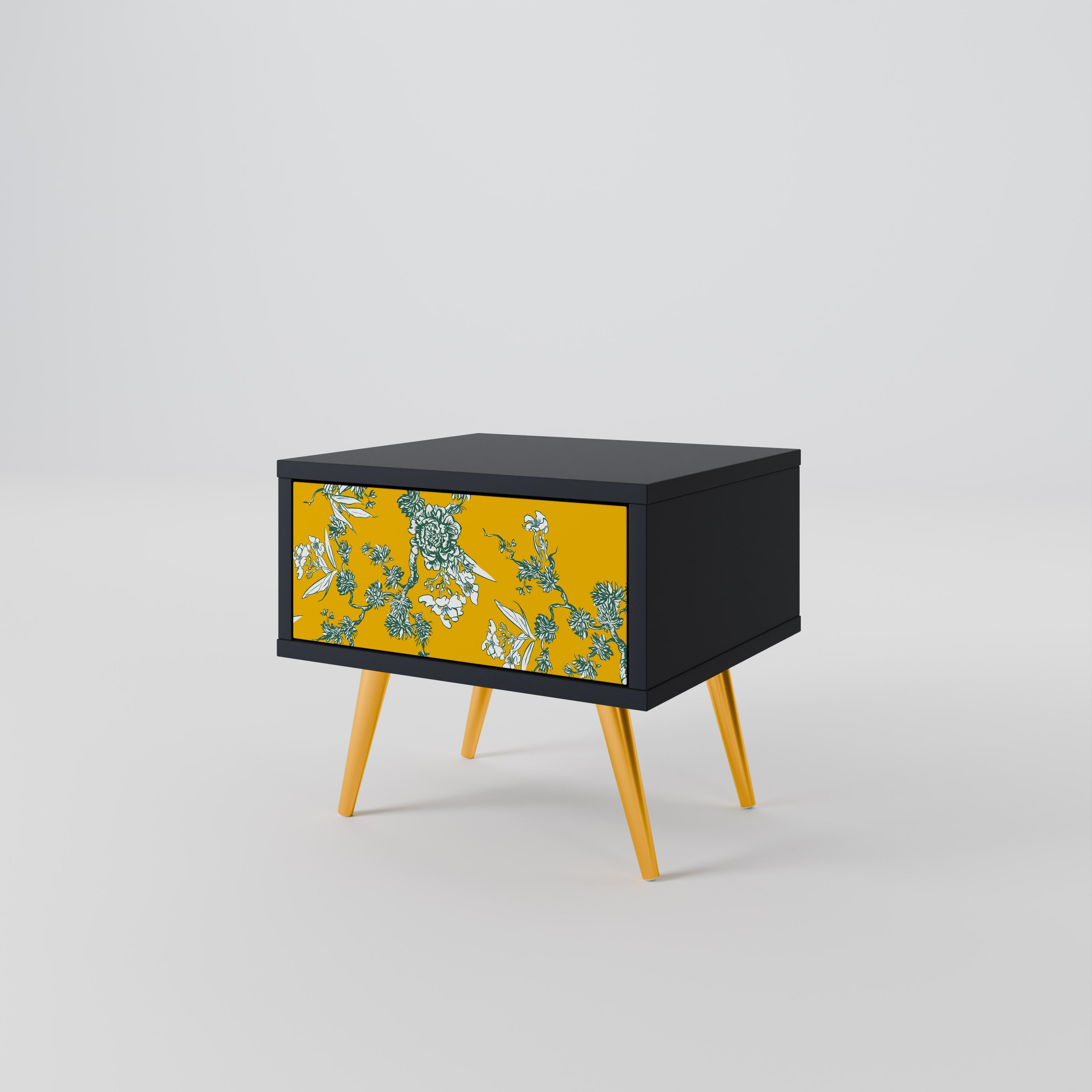 YELLOW CHINOISERIE Nightstand