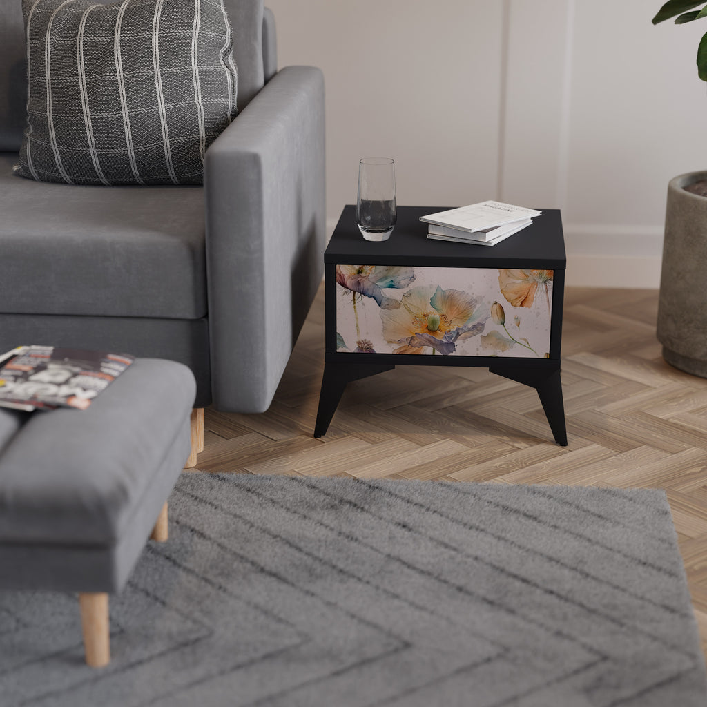 SOFTEN POPPY Nightstand