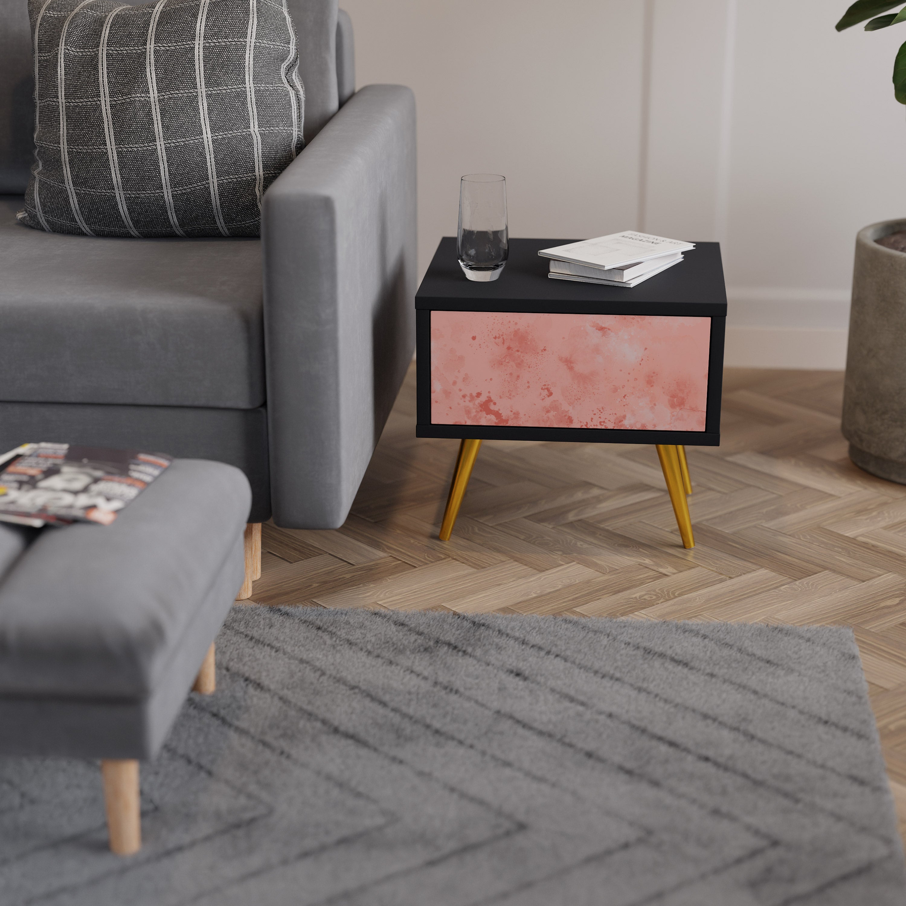 CRANE DANCE Nightstand