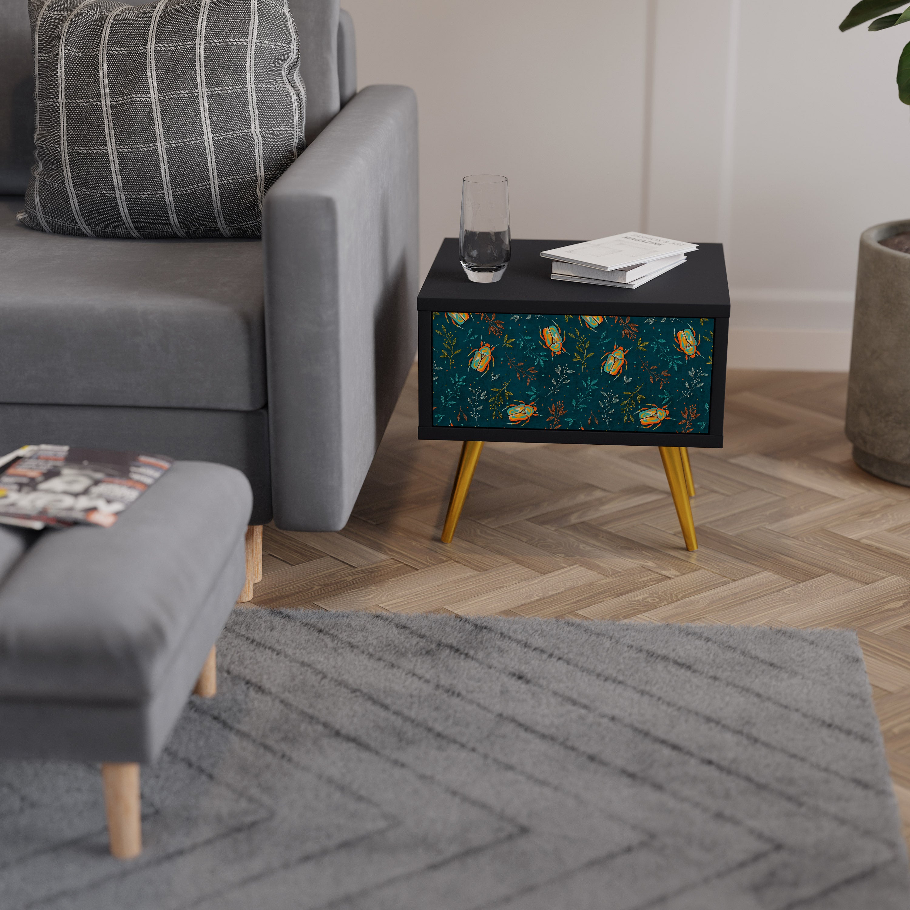 AUTUMN INSECTS Nightstand