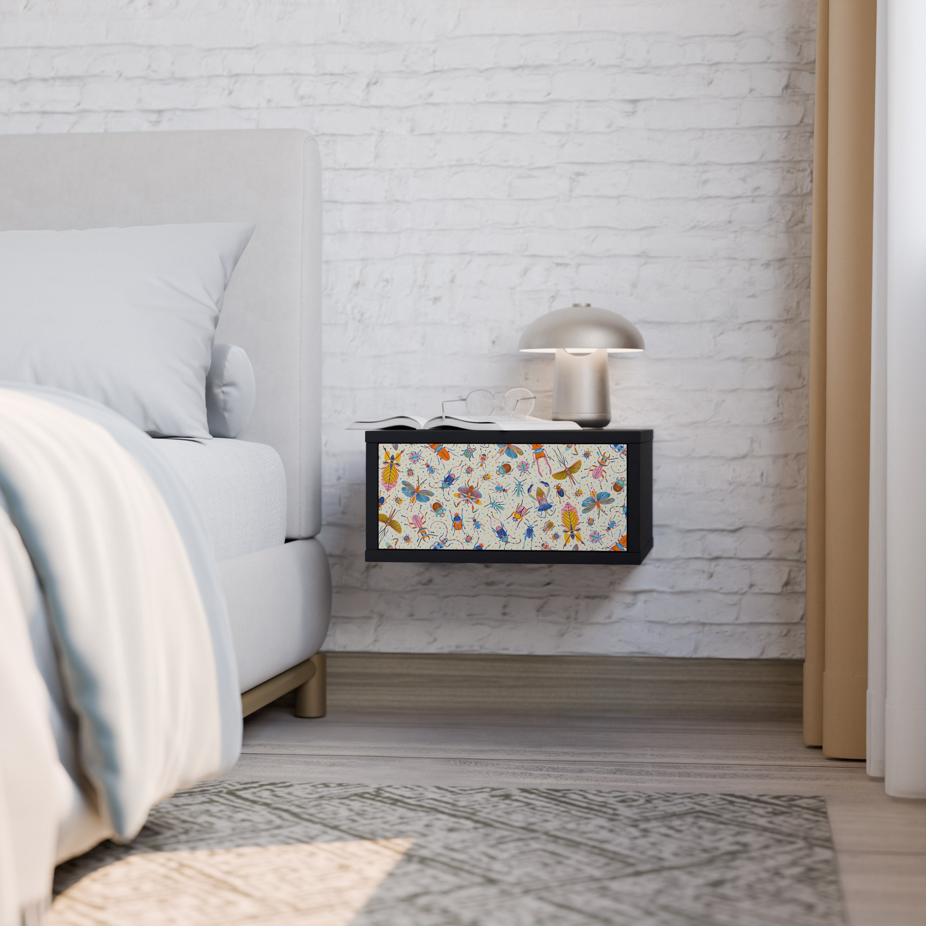 COLORFUL INSECTS Nightstand