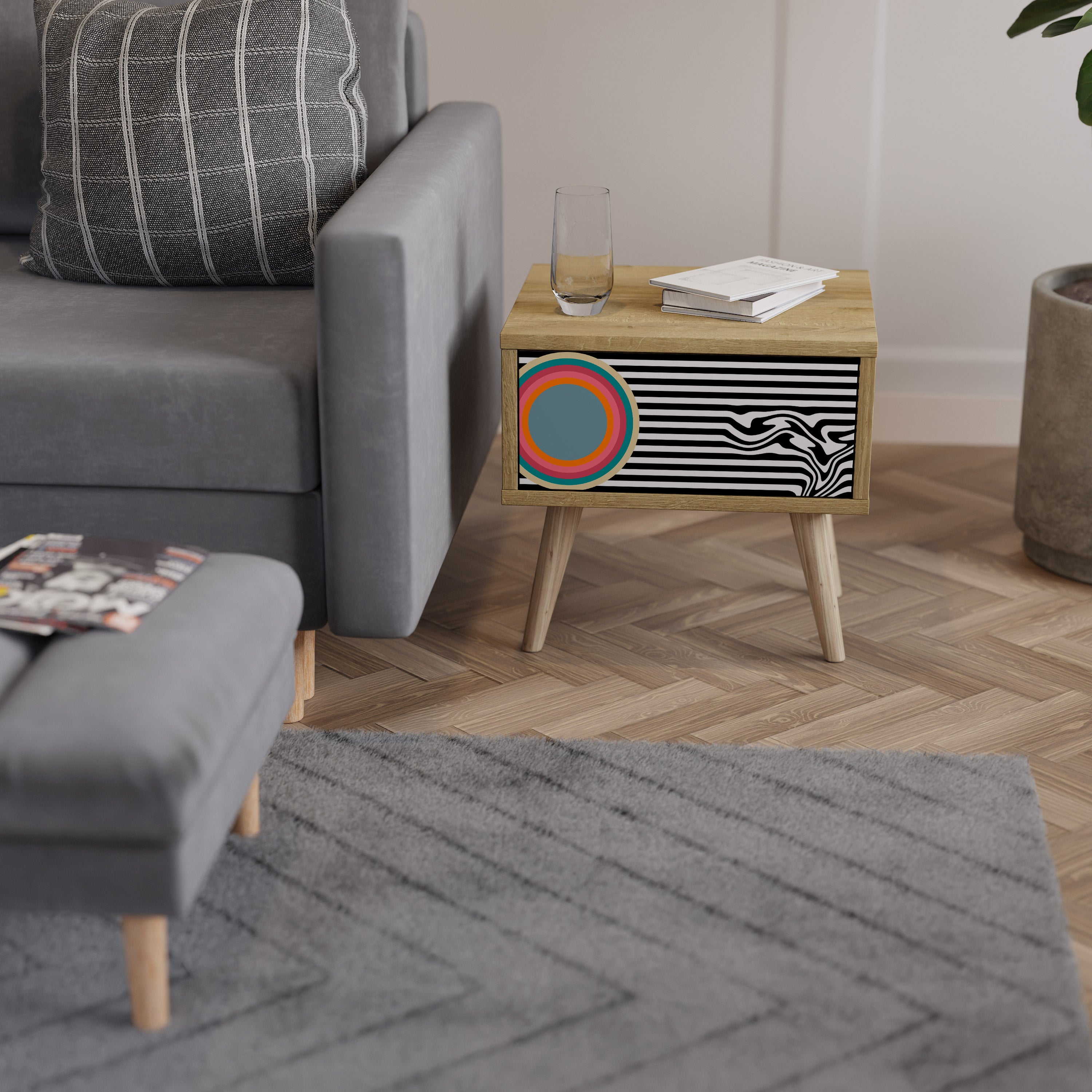 SPECTRA SHOWCASE Nightstand