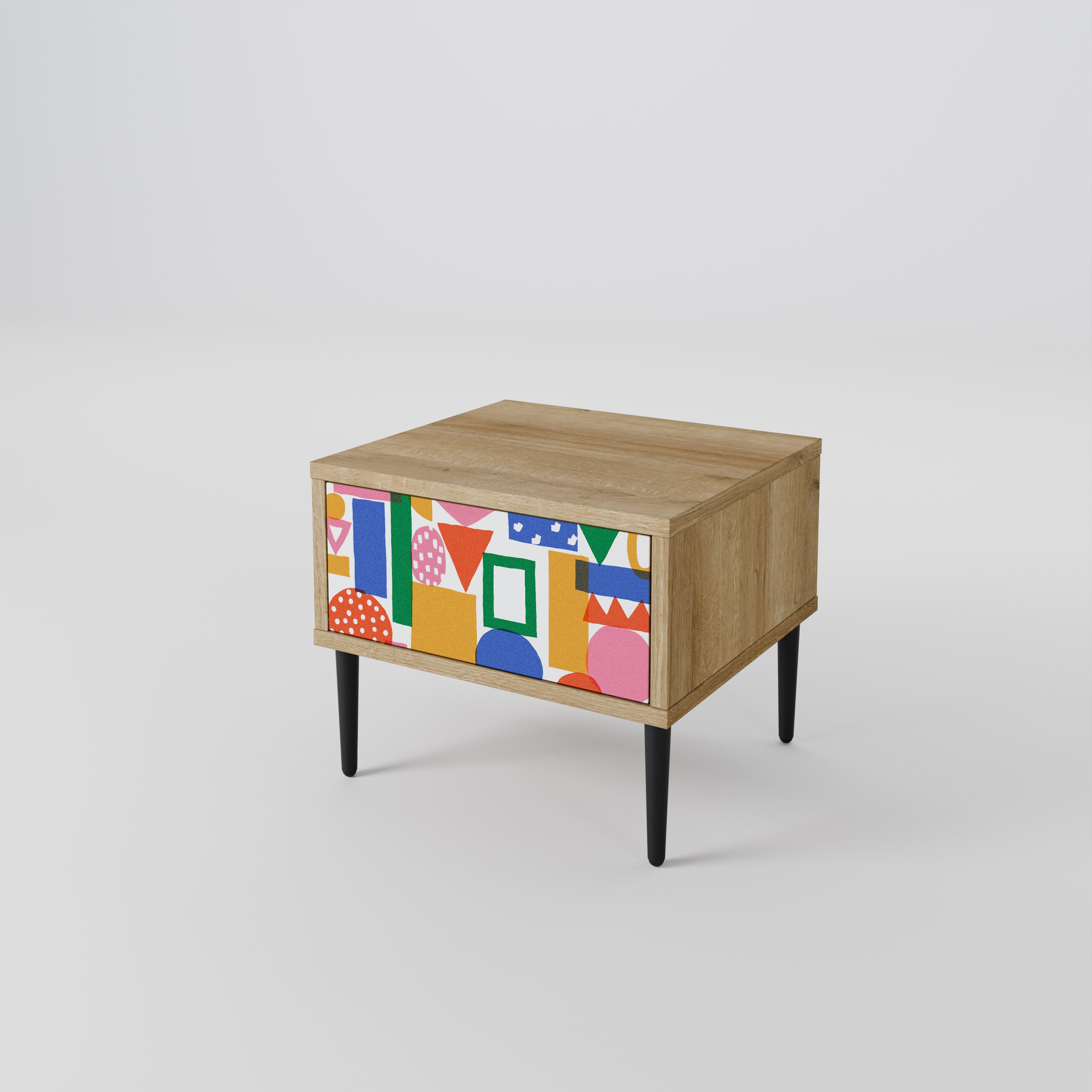 GEOMETRIC GLIMMER Nightstand