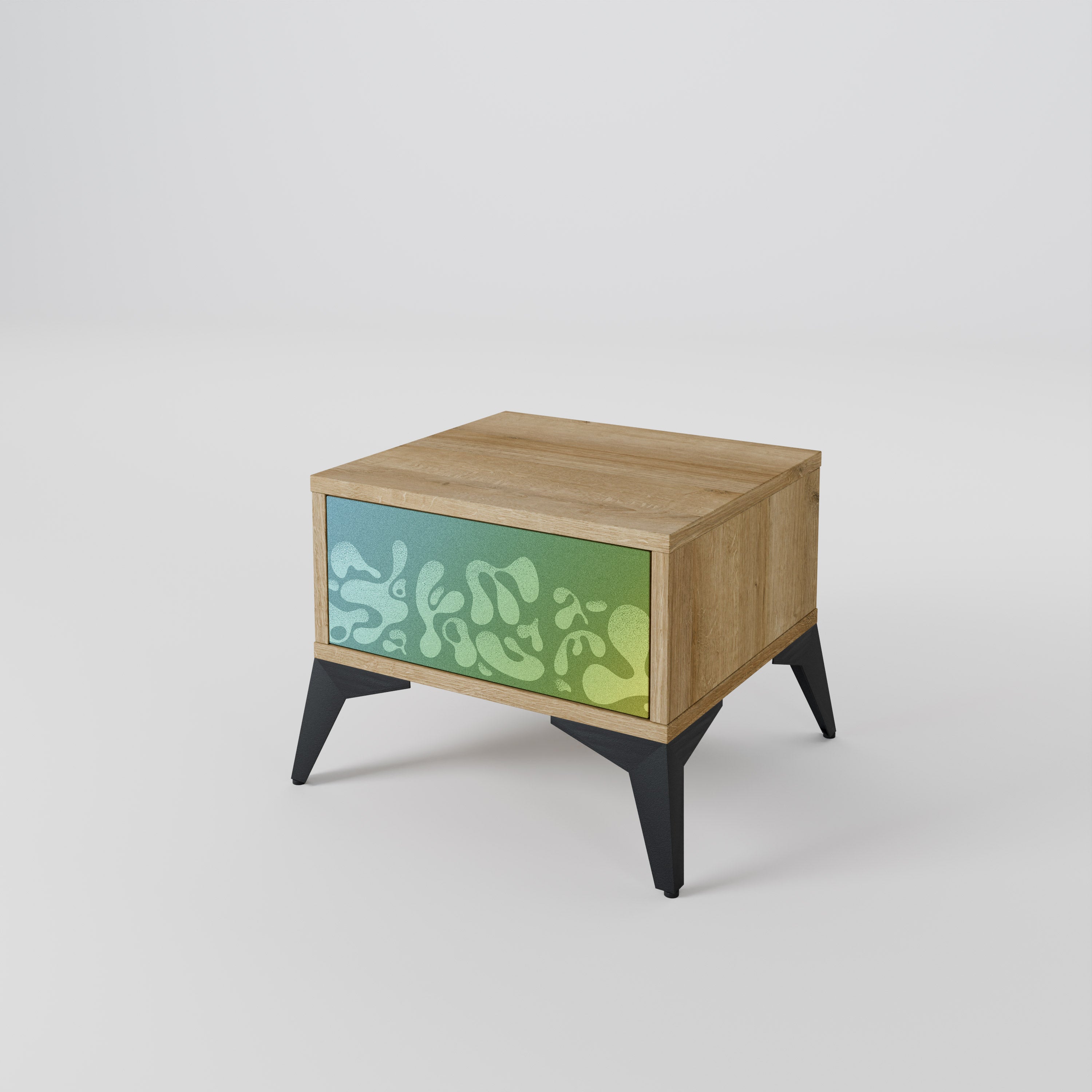 IRREGULAR BLUE Nightstand