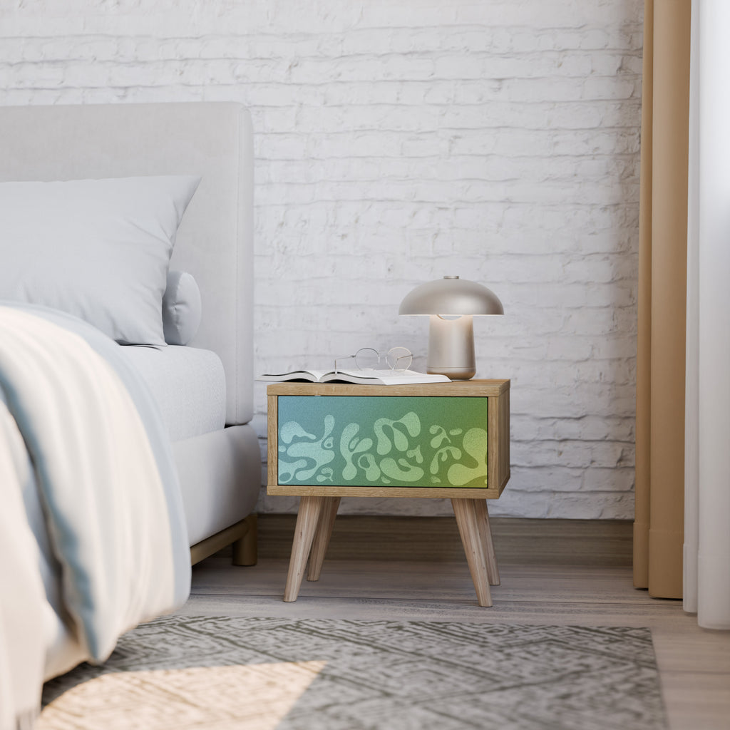 IRREGULAR BLUE Noční stolek