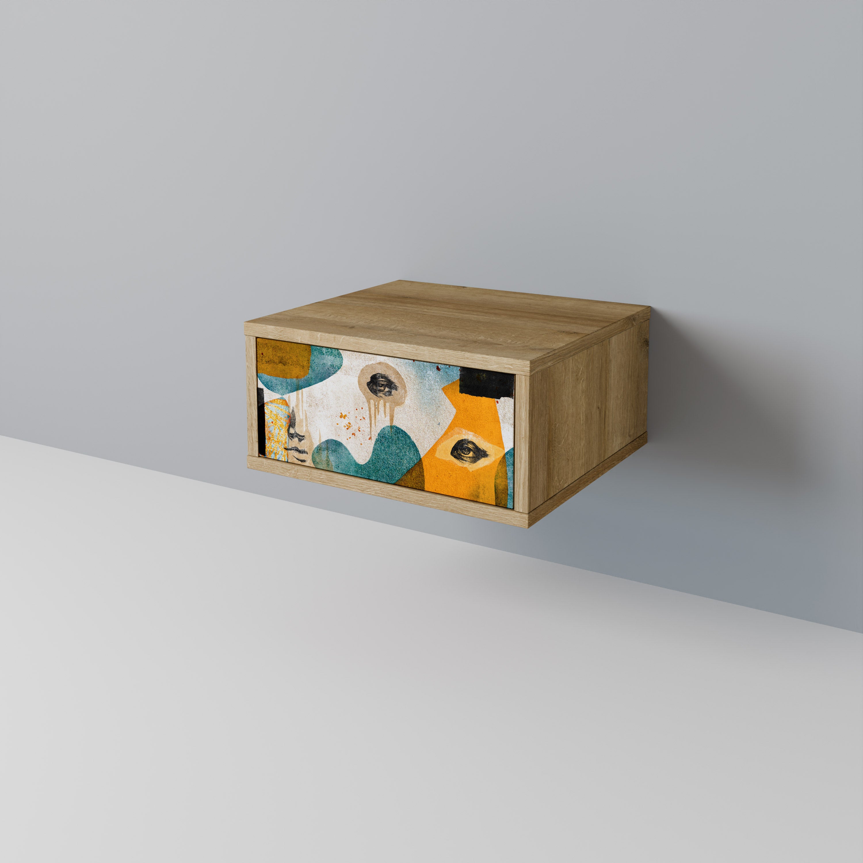 ABSTRACT FACES Nightstand