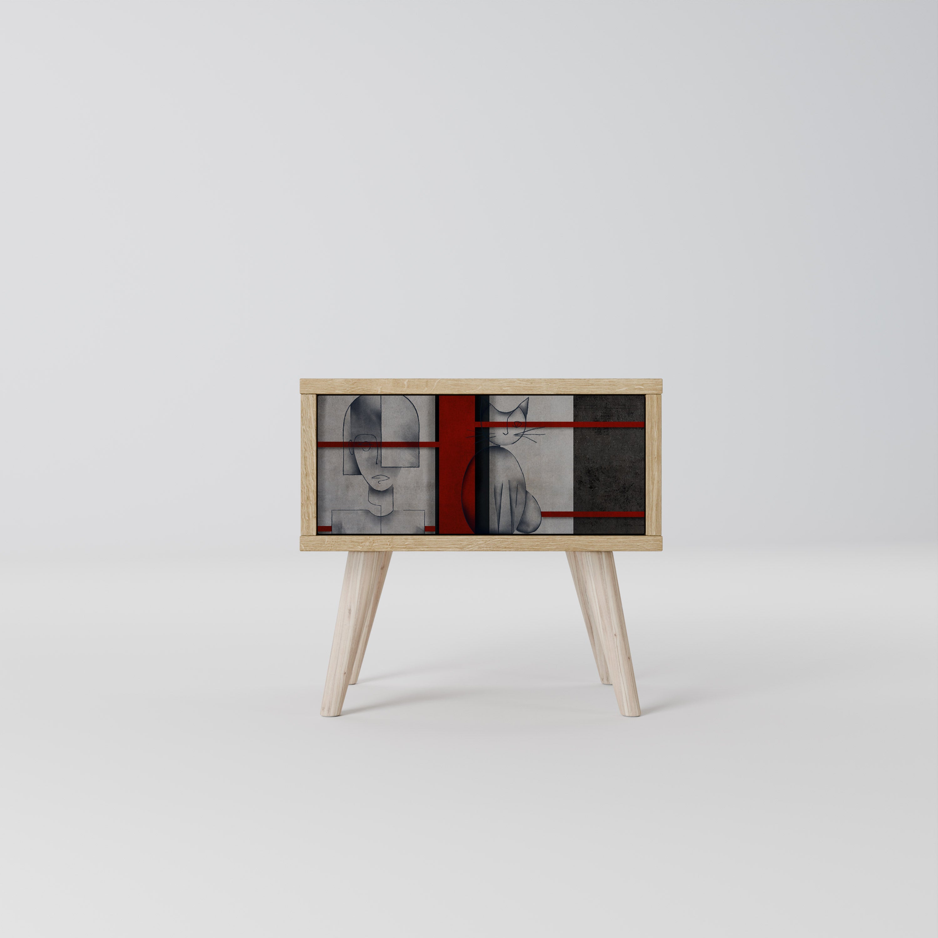 GRAY FIGURES Nightstand