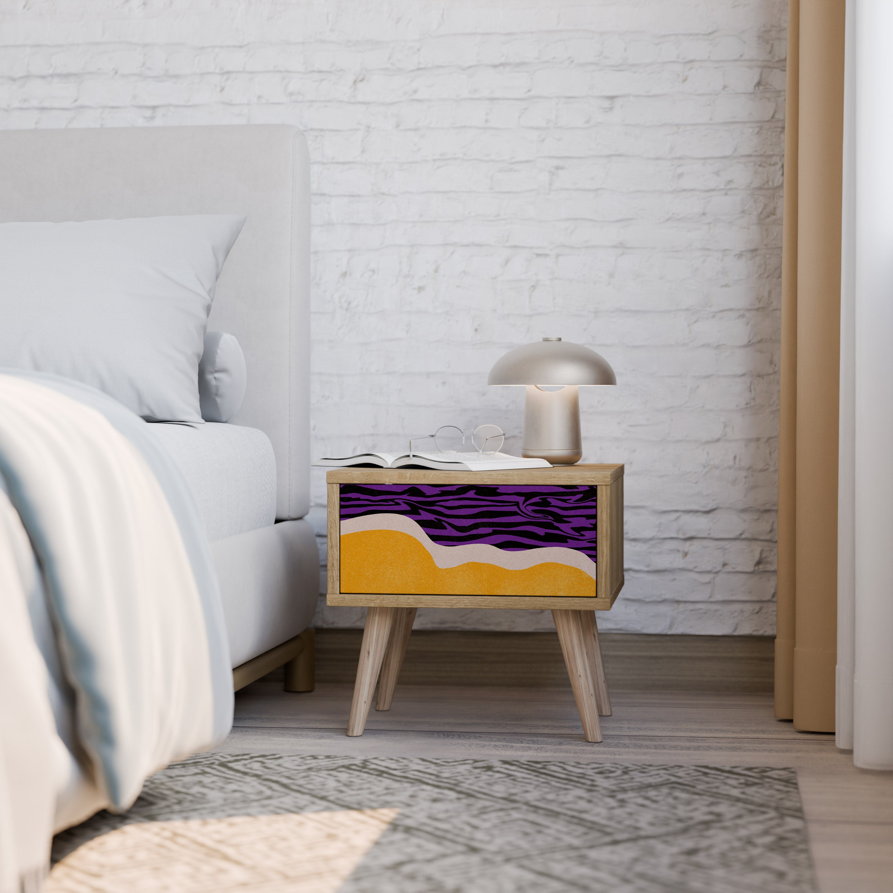 INDEPENDENT BORDER Nightstand