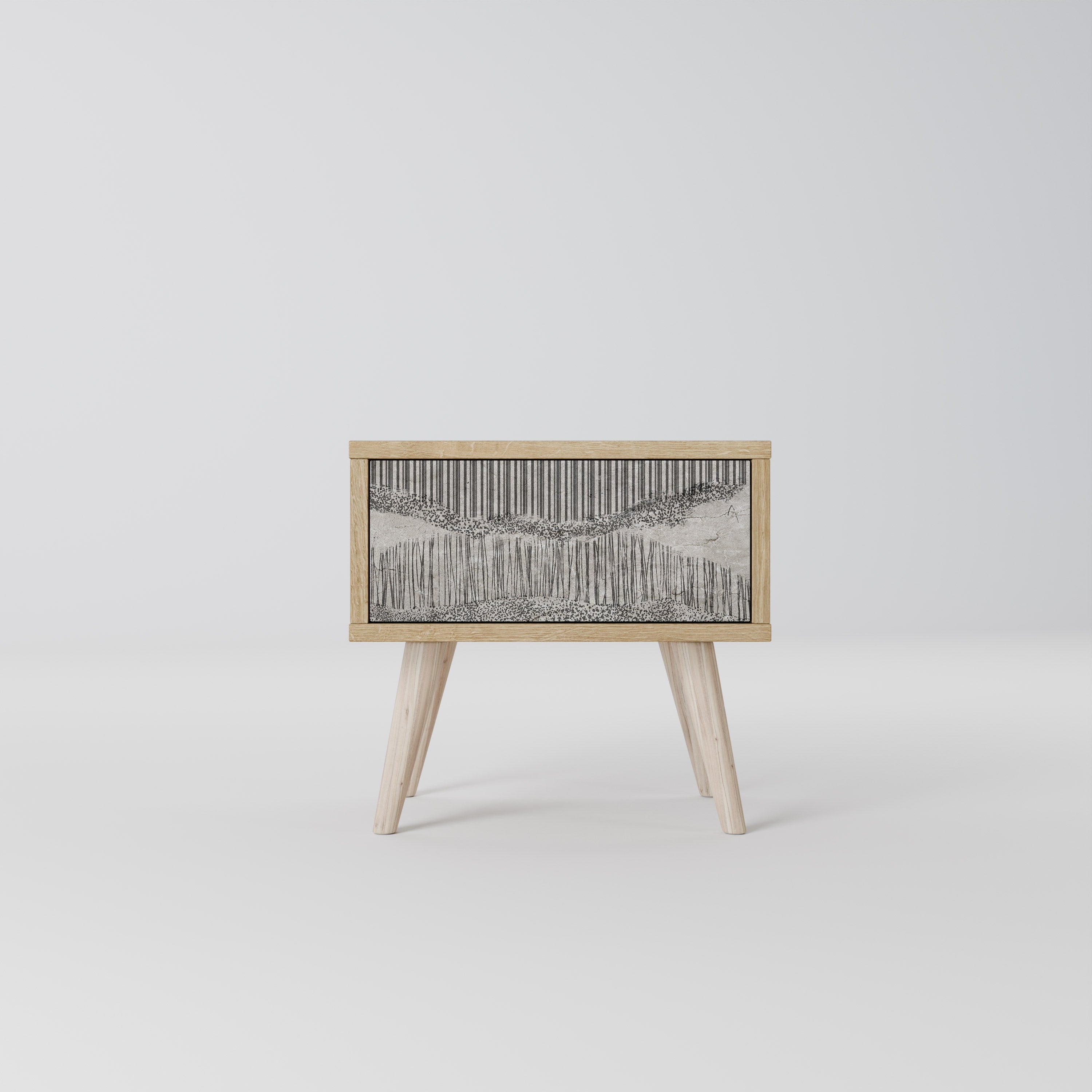 GRAIN LINES Nightstand