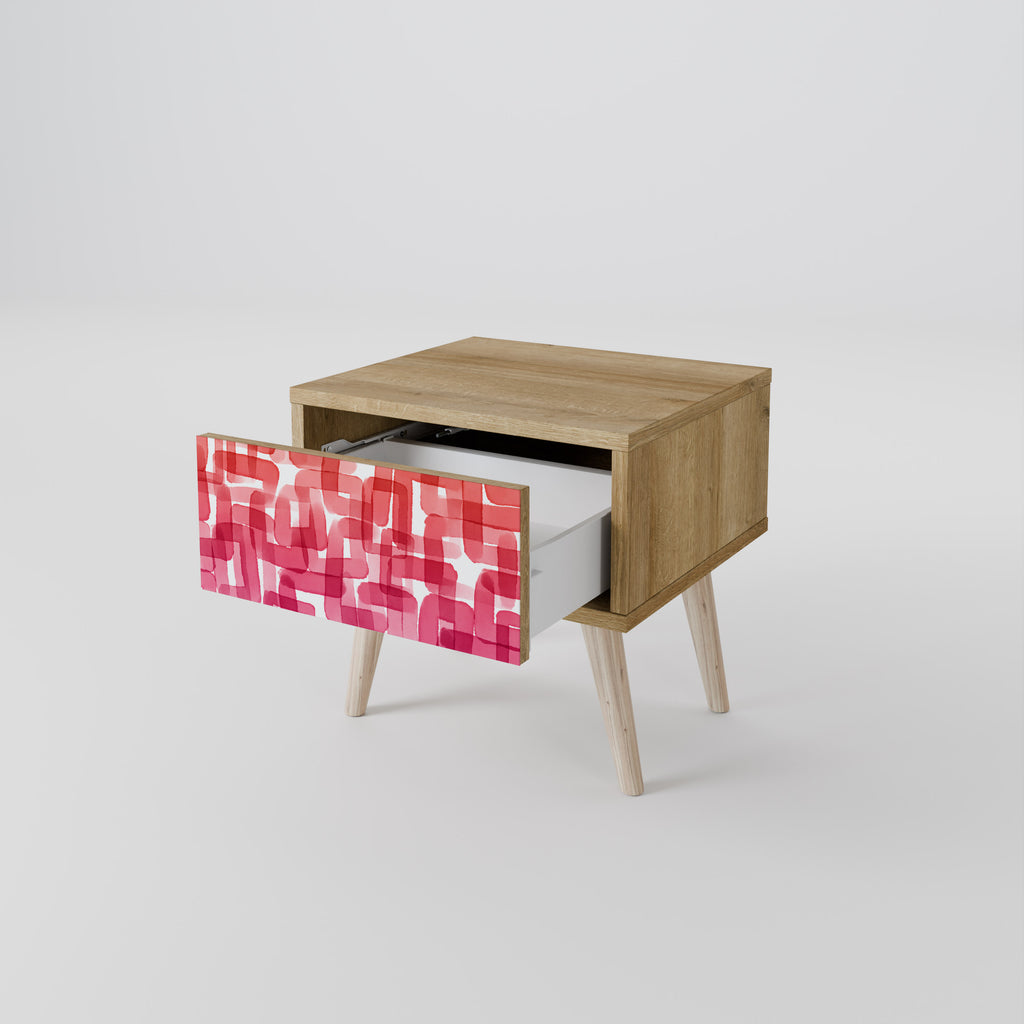 KALEIDOSCOPIC CUBISM Nightstand