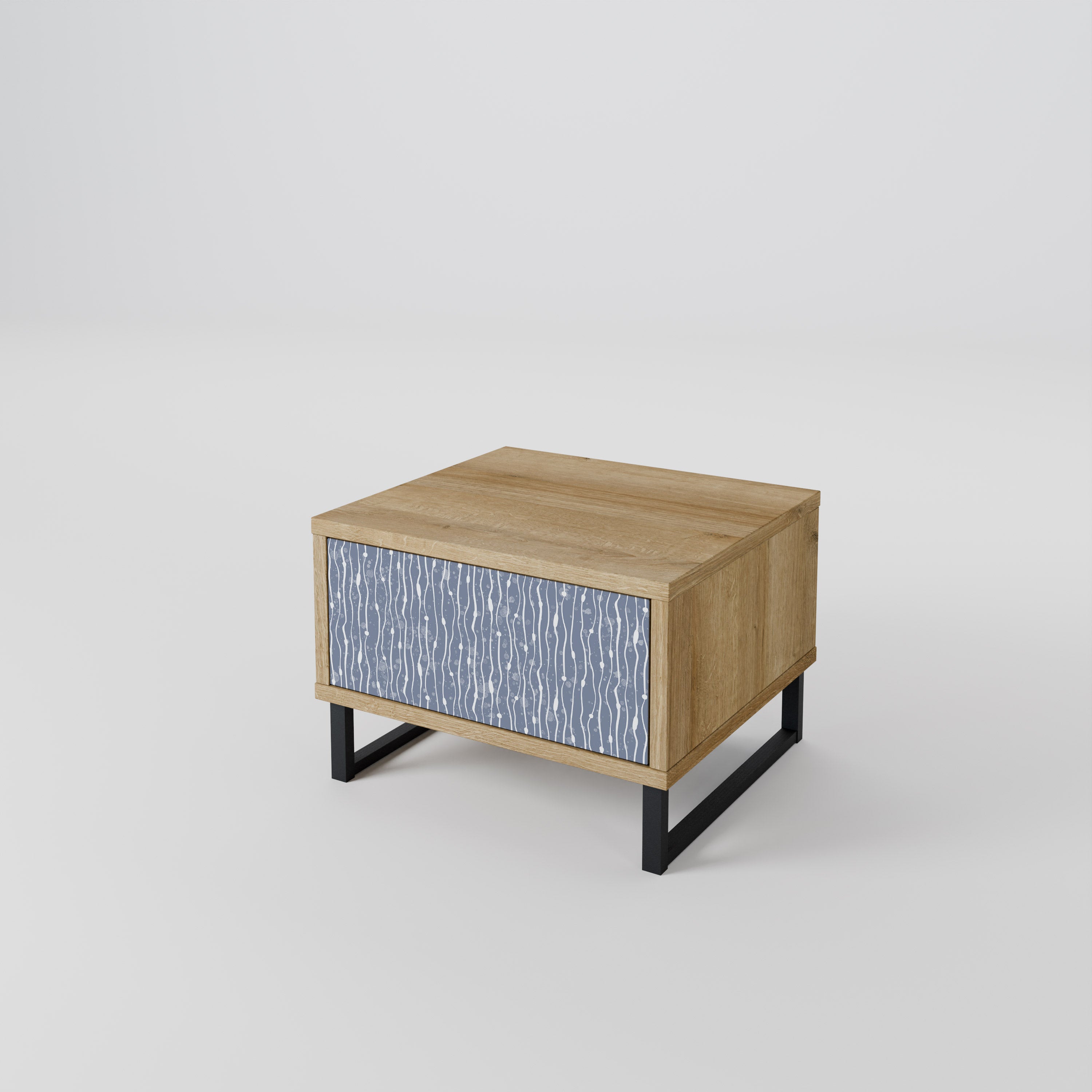 GRAPHITE RAIN Nightstand