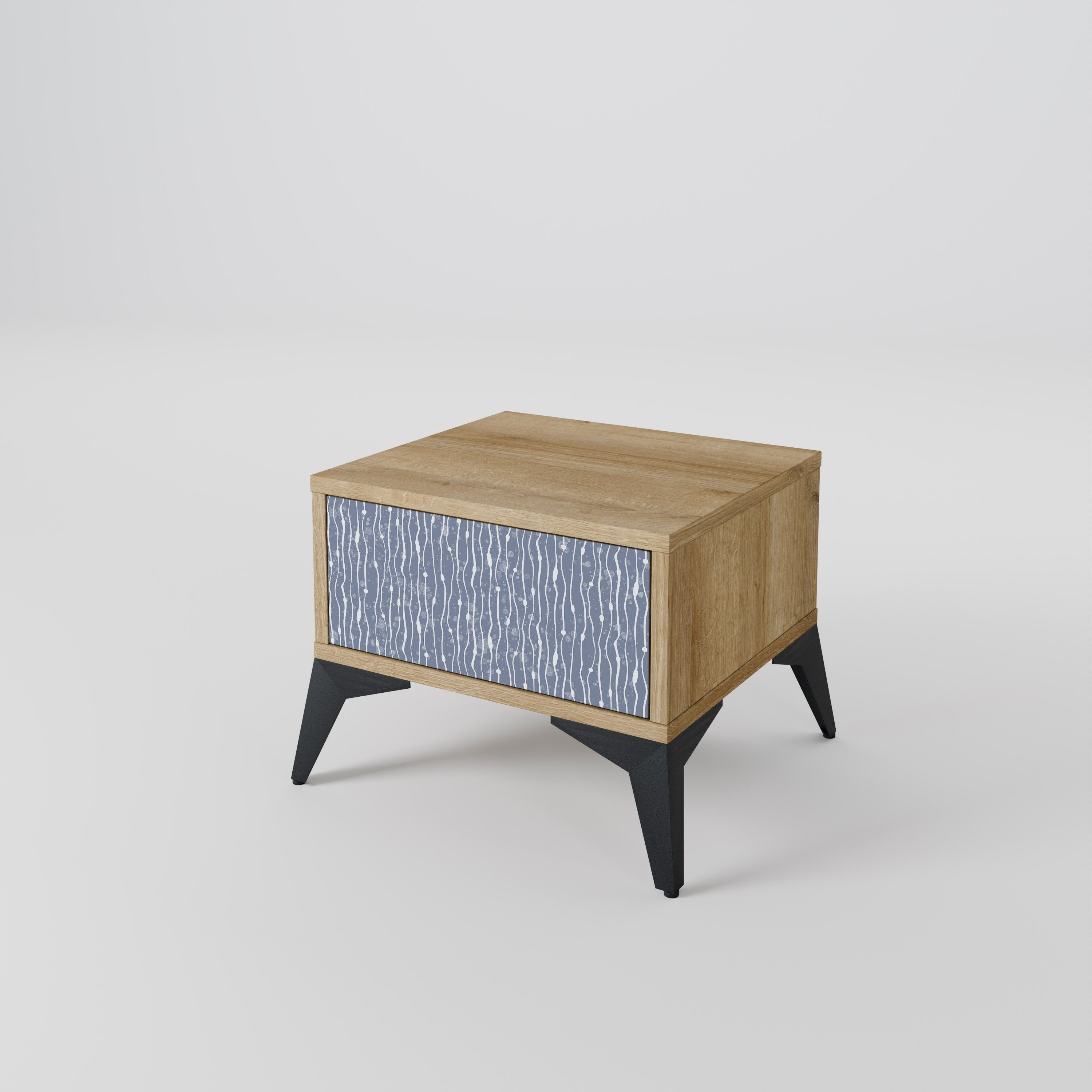 GRAPHITE RAIN Nightstand