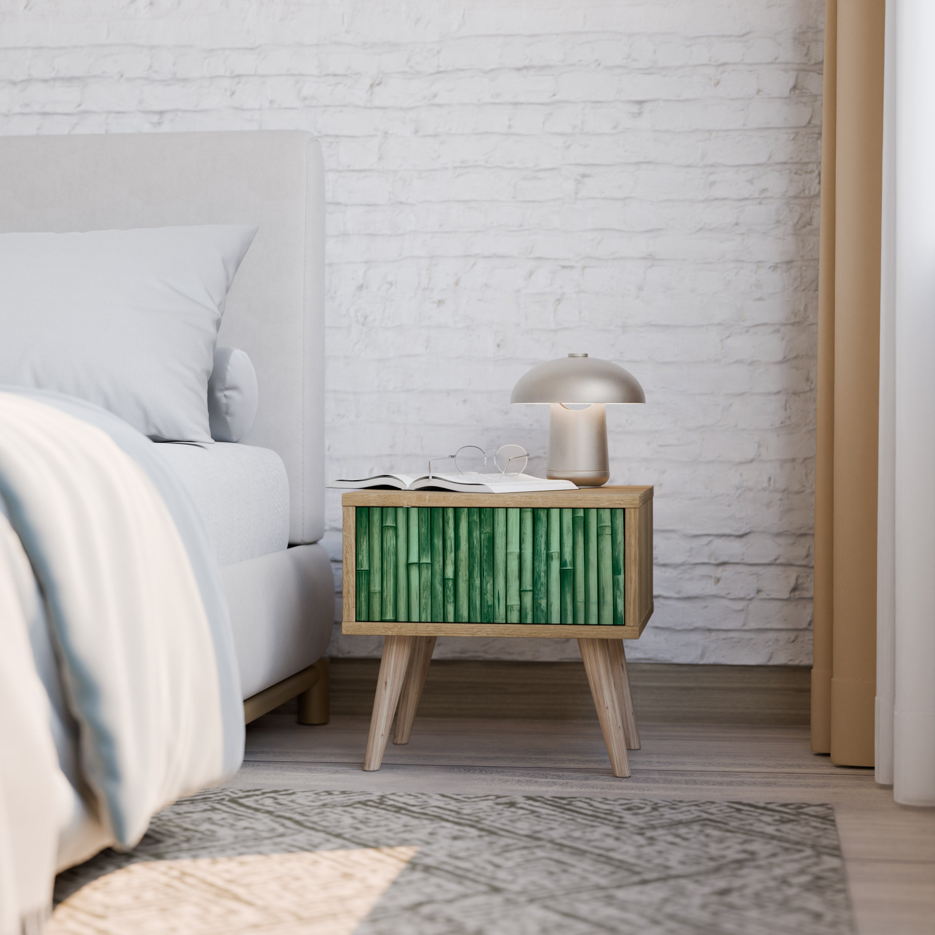 NATURAL GREEN Nightstand