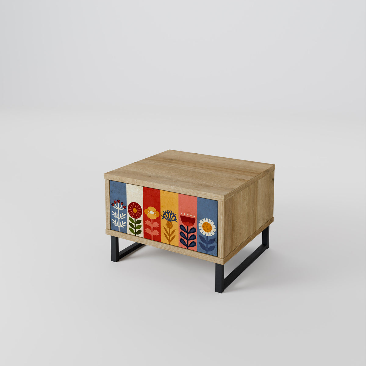 SCANDIC FLOWERET Noční stolek