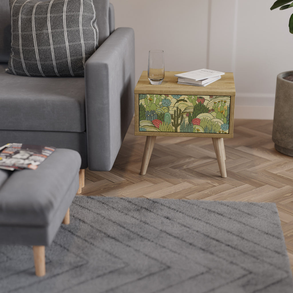 SUCCULENTS KALEIDOSCOPE Nightstand