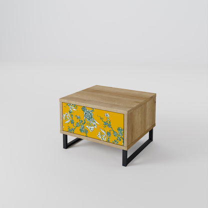 YELLOW CHINOISERIE Noční stolek