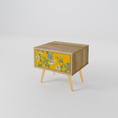 YELLOW CHINOISERIE Noční stolek