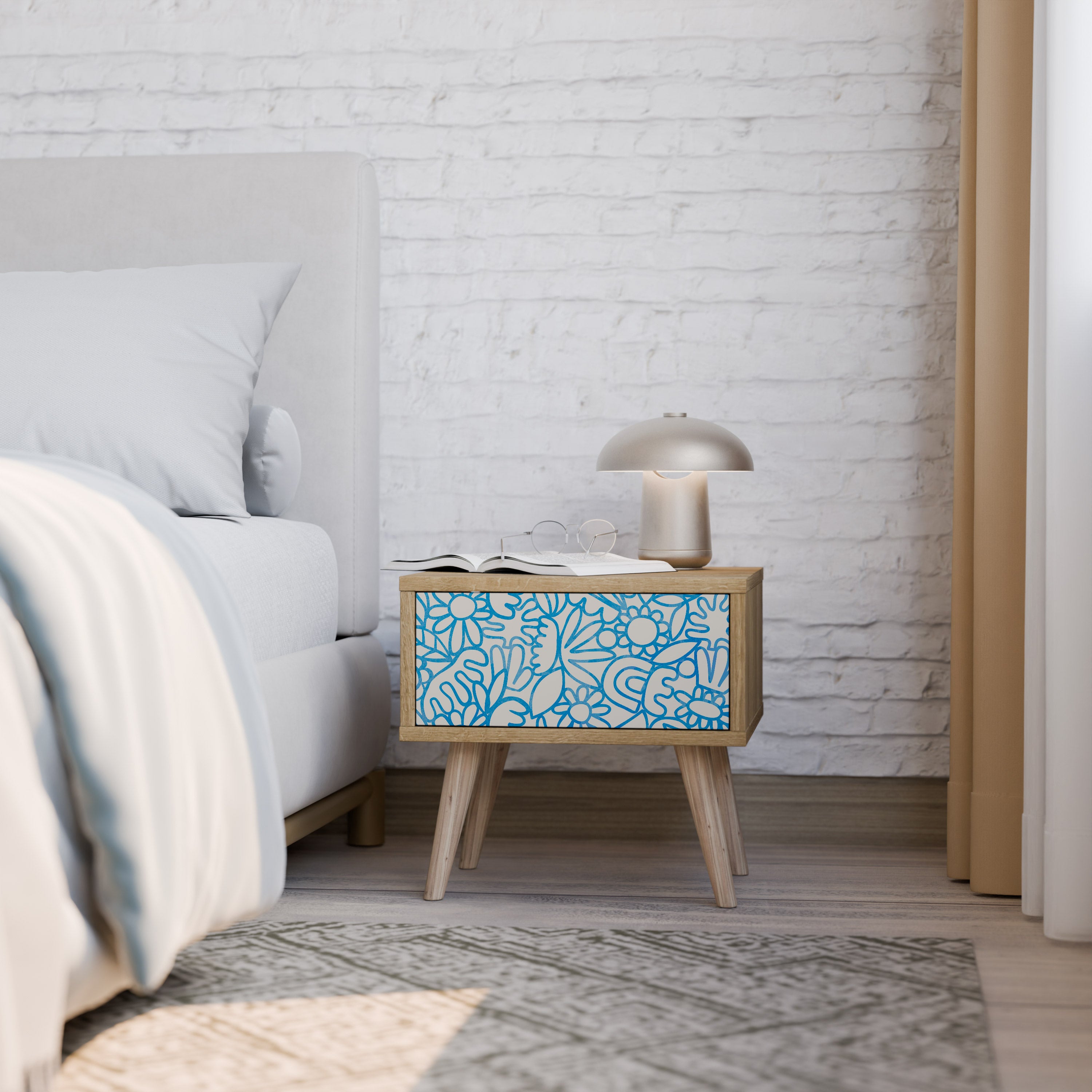 BLOOMY MORNING Nightstand