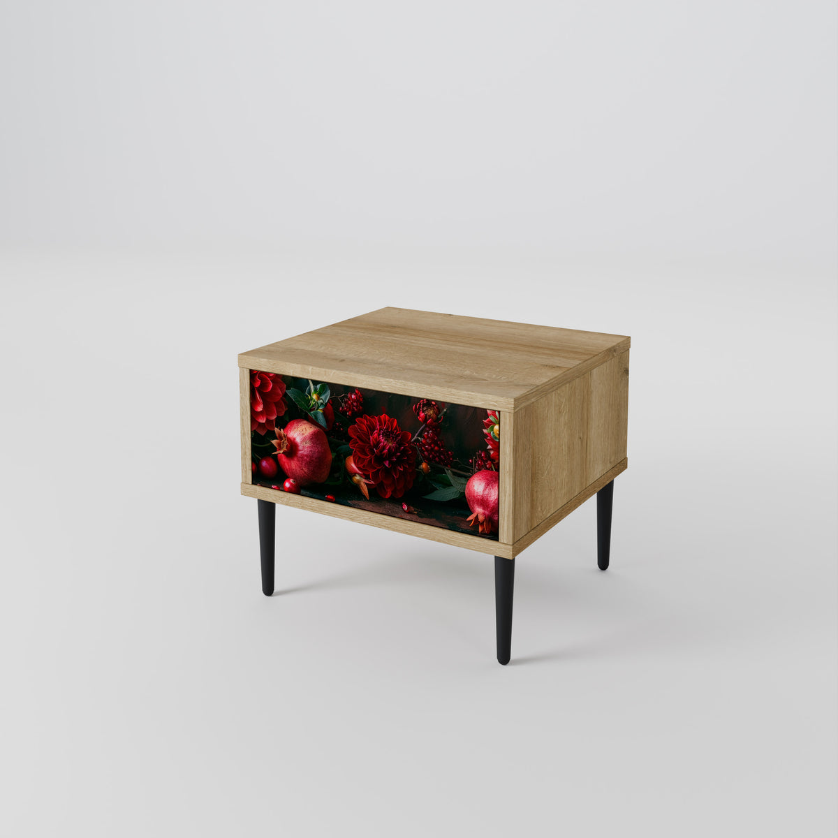DAHLIAS AND POMEGRANATES Noční stolek