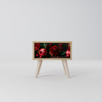 DAHLIAS AND POMEGRANATES Nightstand