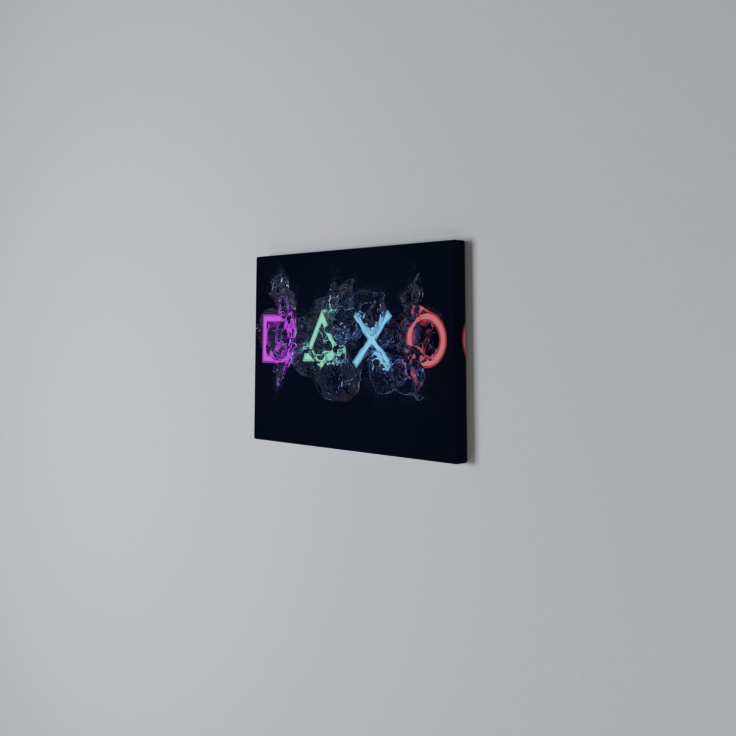 GAMING REVOLT Horizontal Canvas Print