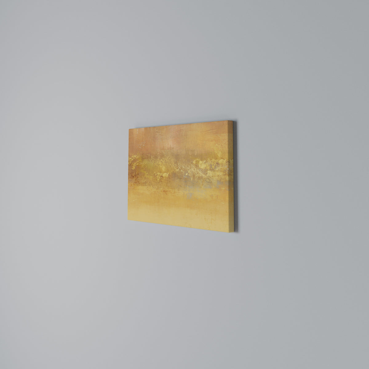 ORANGE IMPRESSION Horizontal Canvas Print