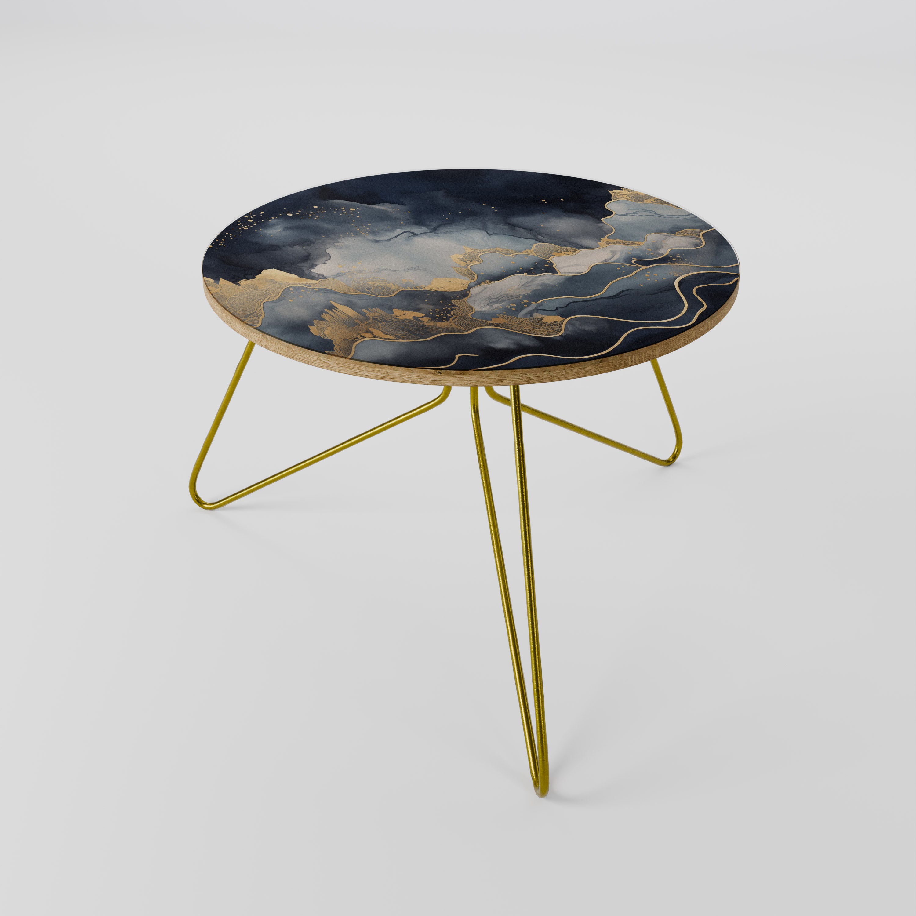 GOLDEN PEAK OF BLUE Coffee Table