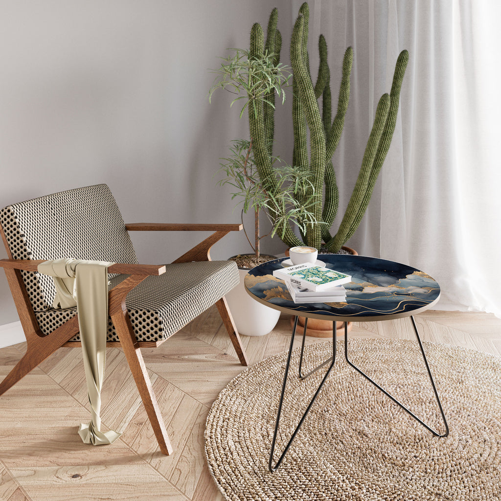 GOLDEN PEAK OF BLUE Coffee Table