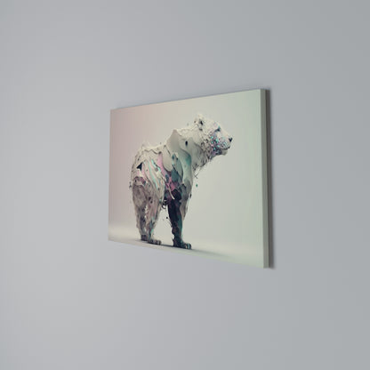 FUTURISTIC BEAR Horizontal Canvas Print