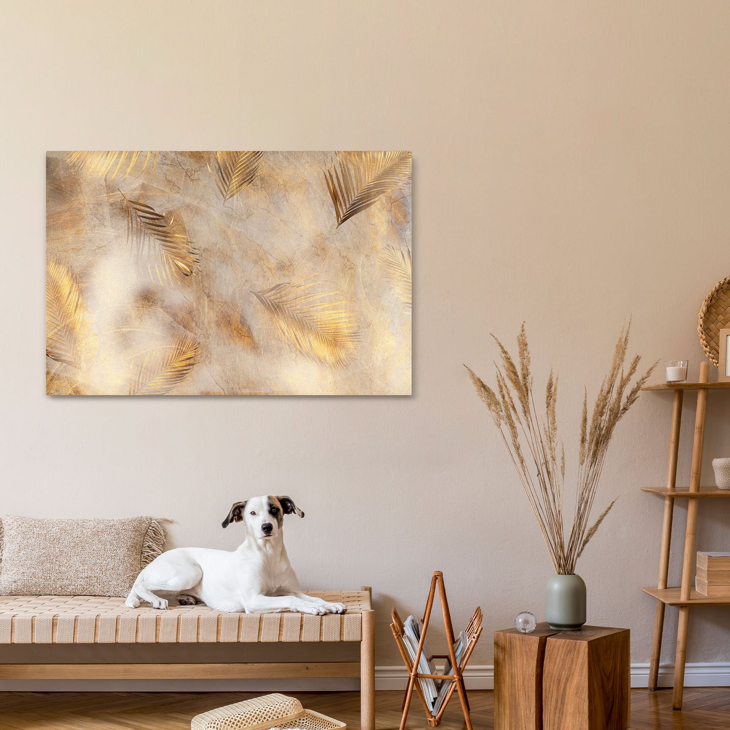 LEAVES OF SPLENDOR Horizontal Canvas Print