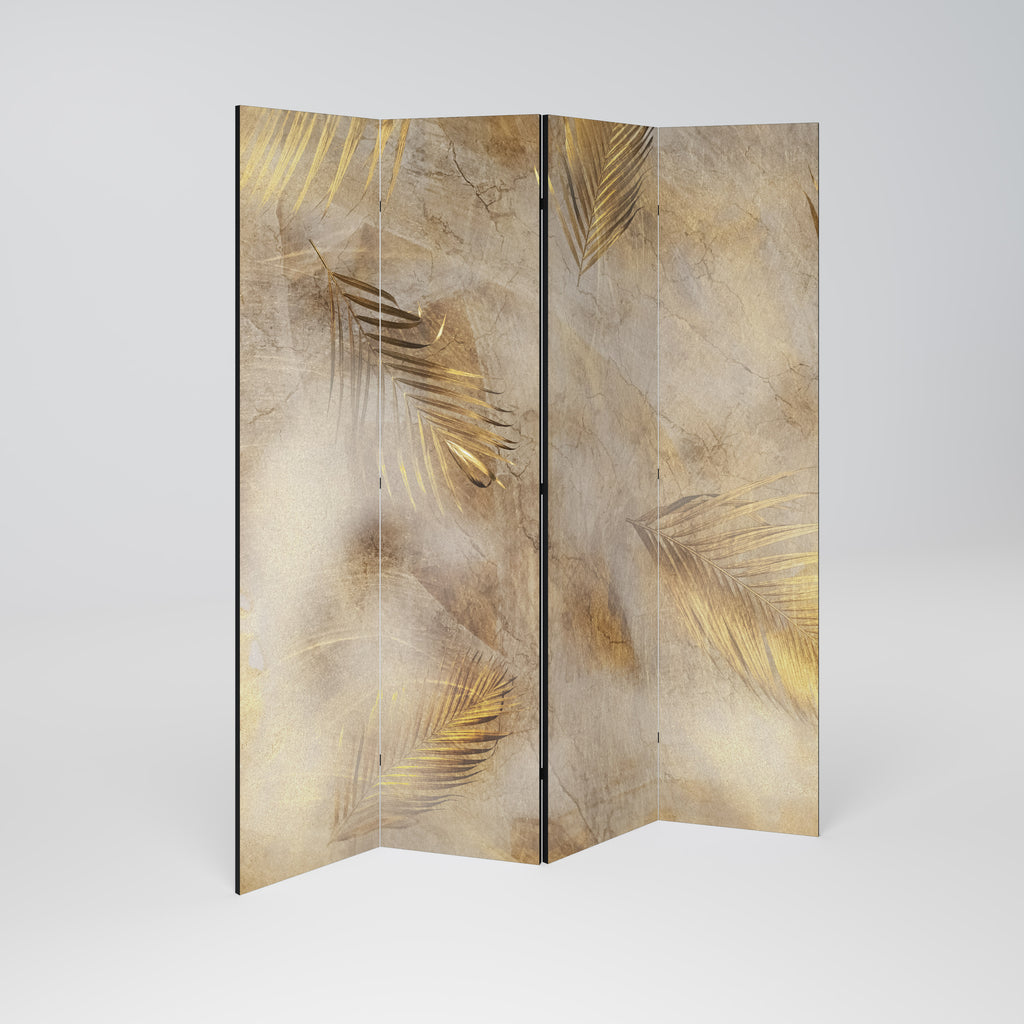 LEAVES OF SPLENDOR 4-Panel Room Divider