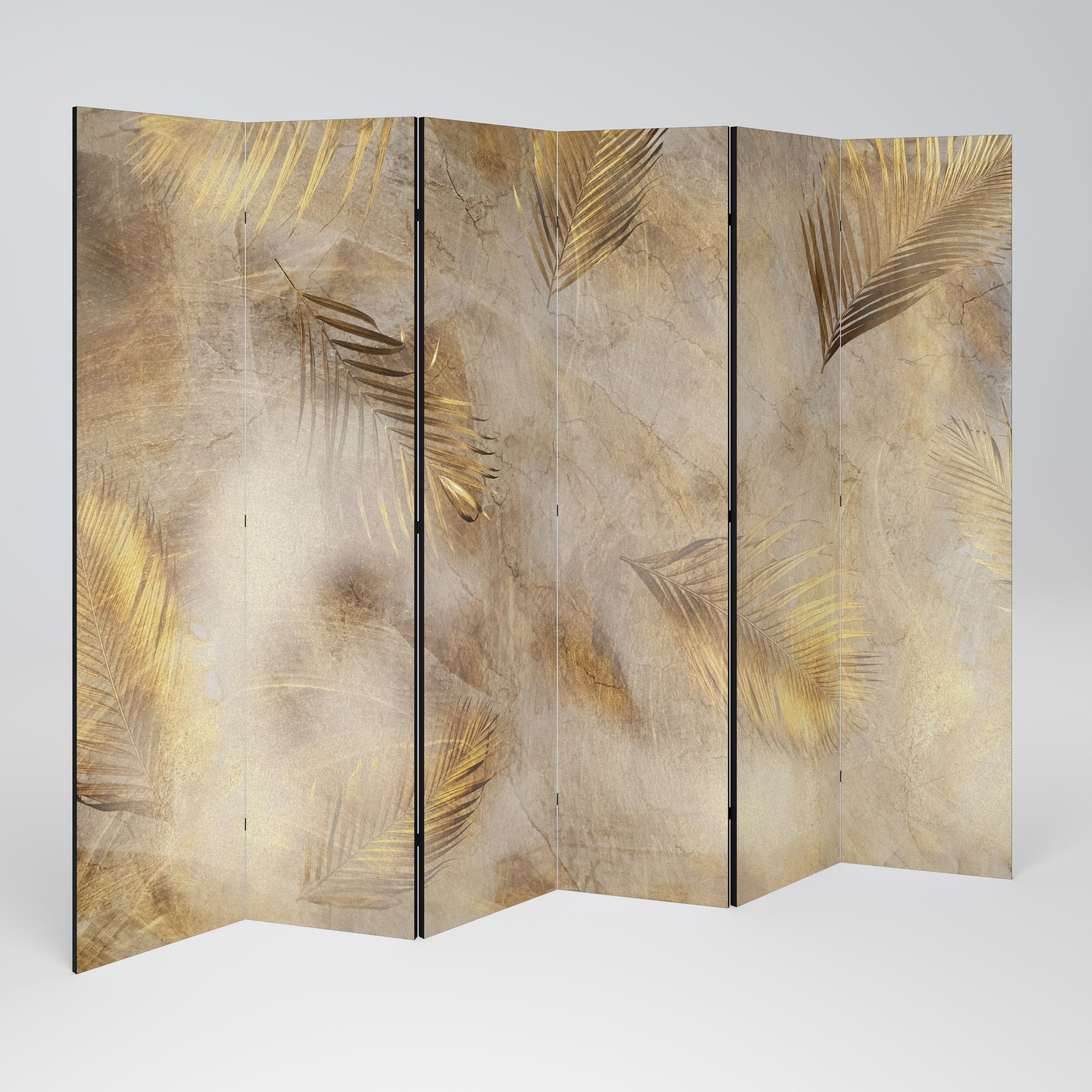 LEAVES OF SPLENDOR 6-Panel Room Divider