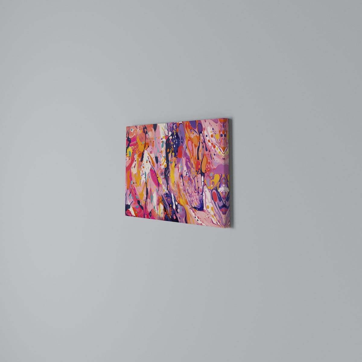 EXPRESSIVE ECHOES Horizontal Canvas Print