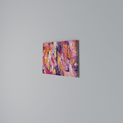 EXPRESSIVE ECHOES Horizontal Canvas Print