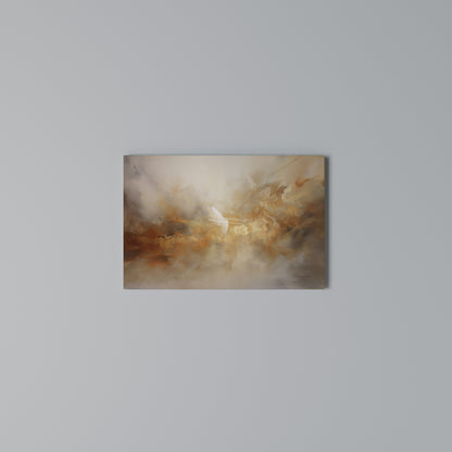 AMBER WHISPERS Horizontal Canvas Print