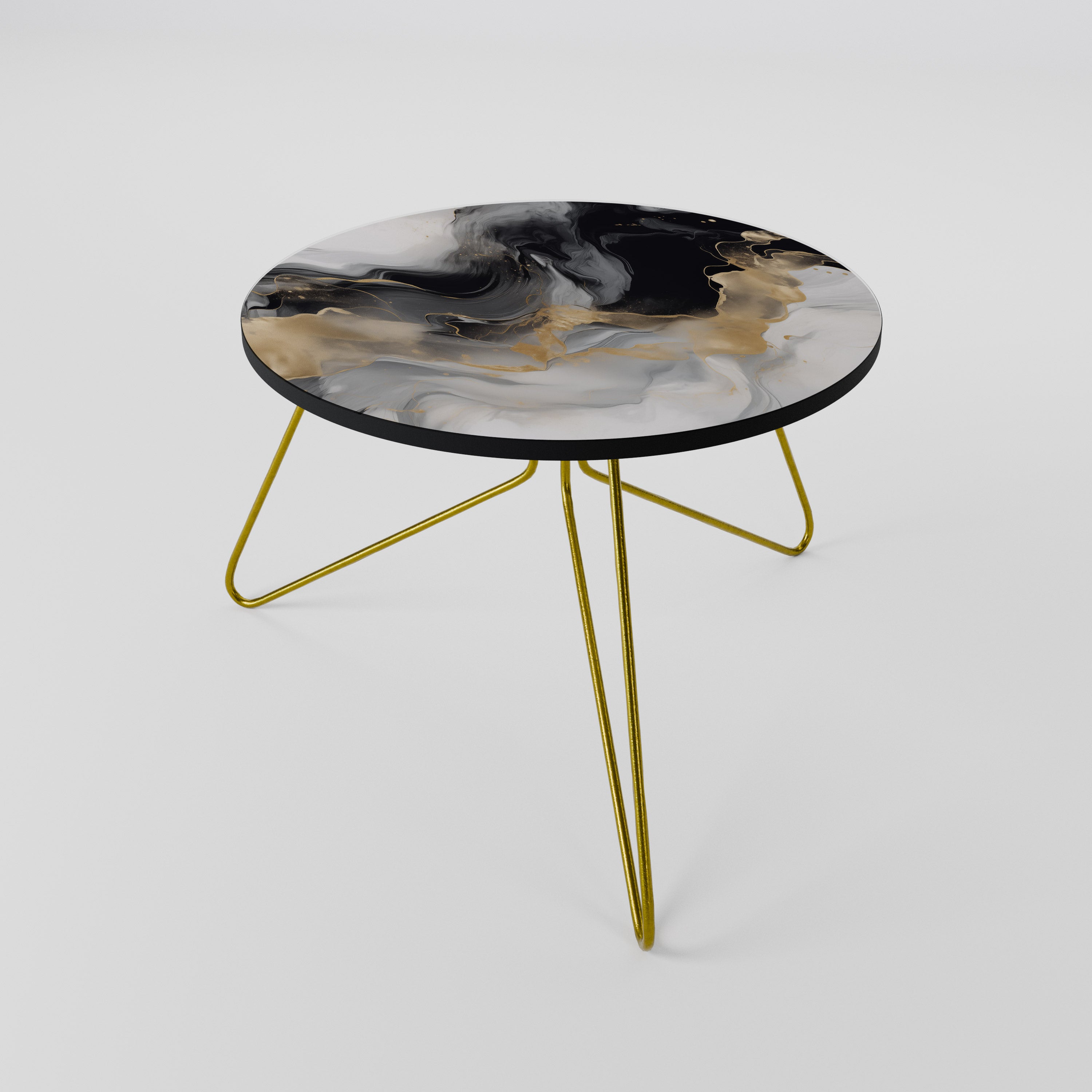 BLACK AND WHITE CONFLUENCE Coffee Table