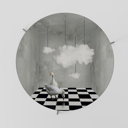 CHESS CLOUD SWAN Konferenční stolek