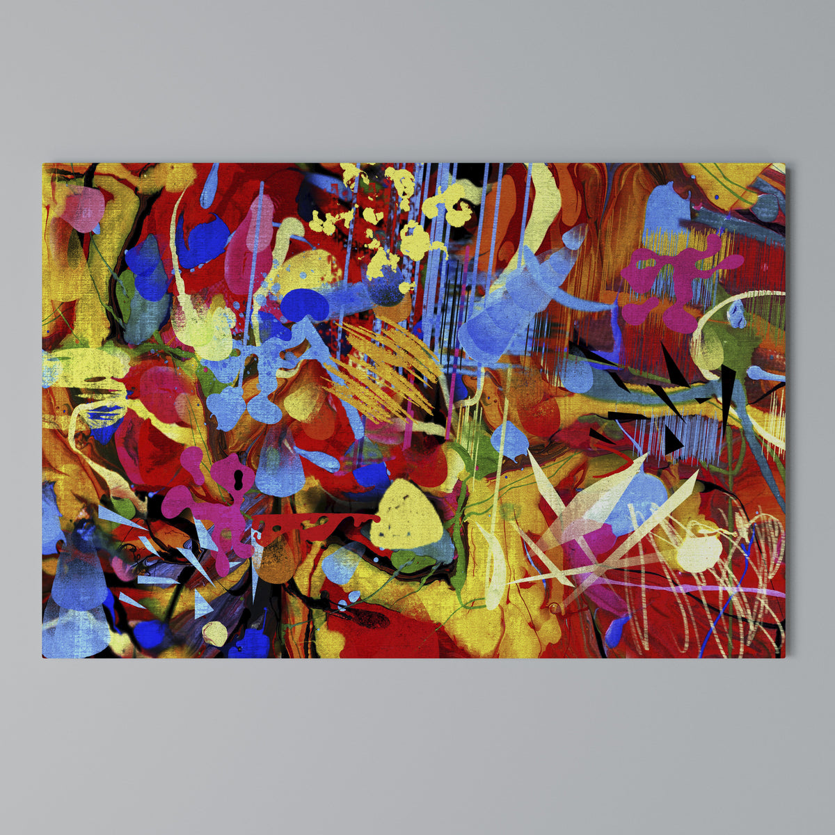 ABSTRACT RHAPSODY Horizontal Canvas Print