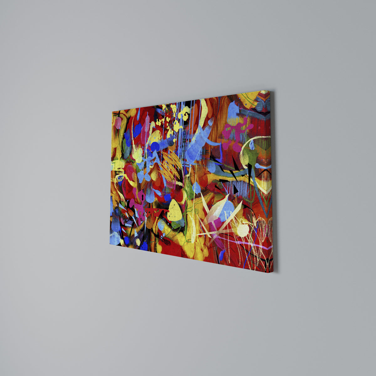 ABSTRACT RHAPSODY Horizontal Canvas Print