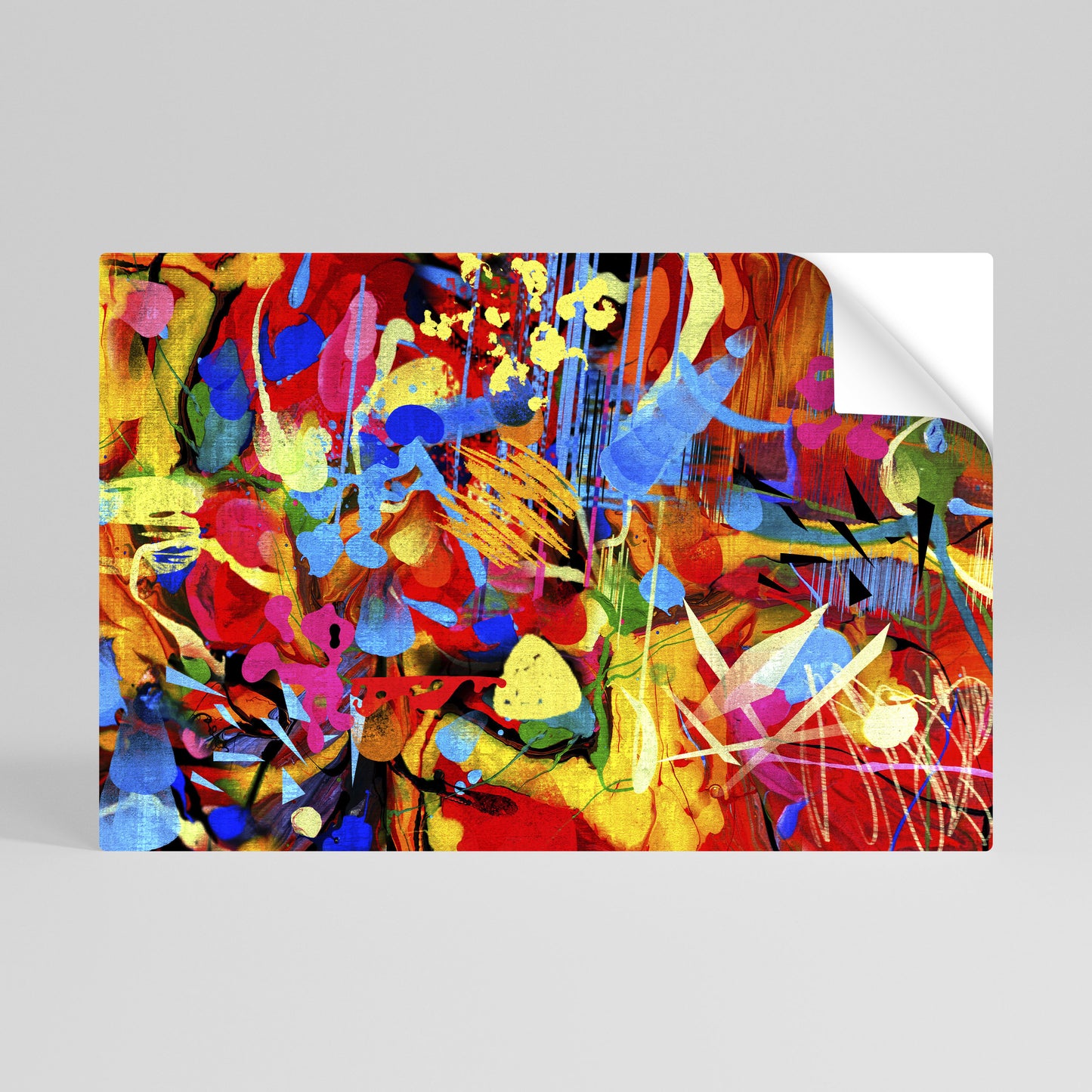 ABSTRACT RHAPSODY Vodorovný samolepicí plakát