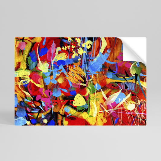 ABSTRACT RHAPSODY Vodorovný samolepicí plakát