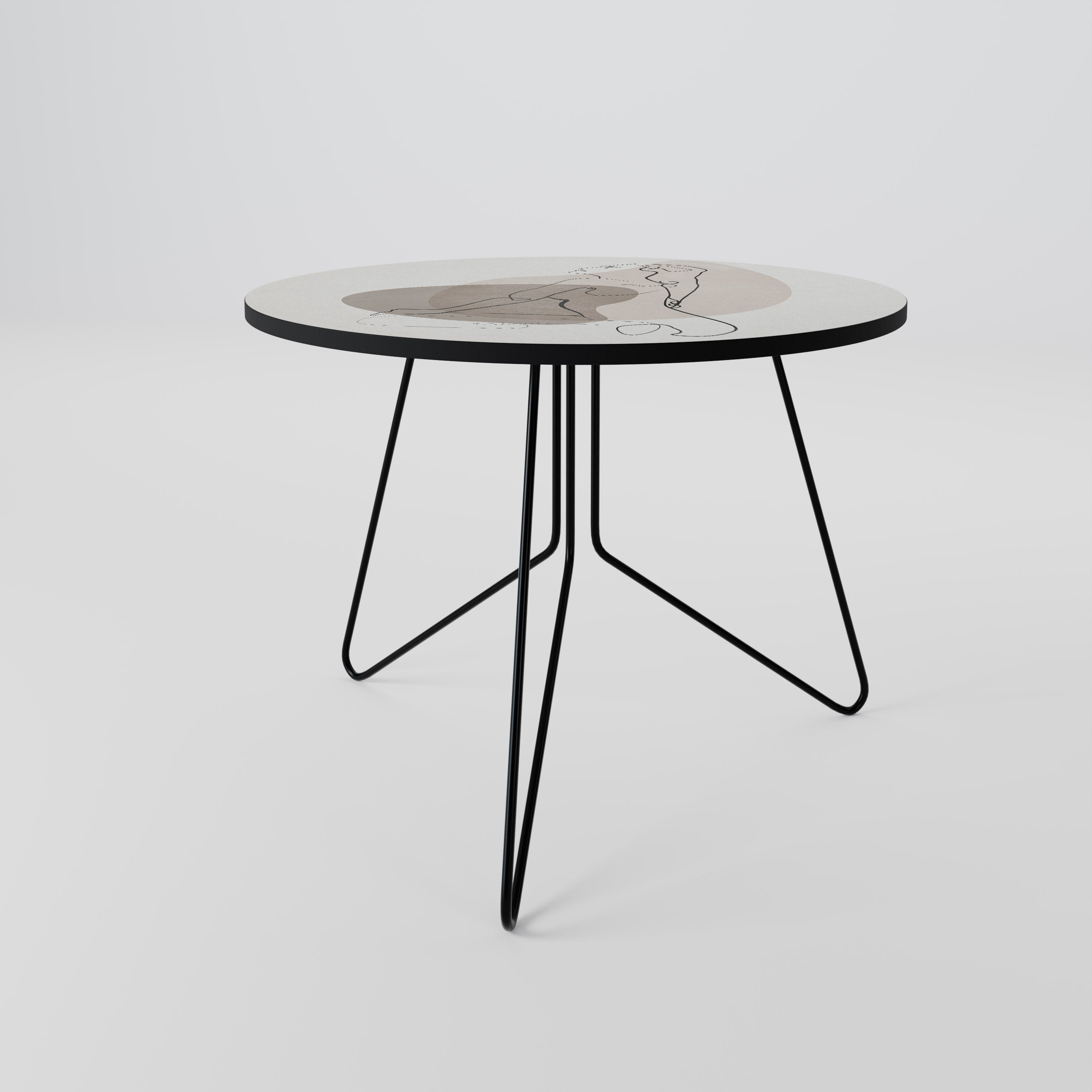 CONTOURS OF BEAUTY Konferenční stolek