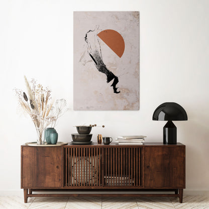 SHADOWS OF IMAGINATION Vertical Canvas Print