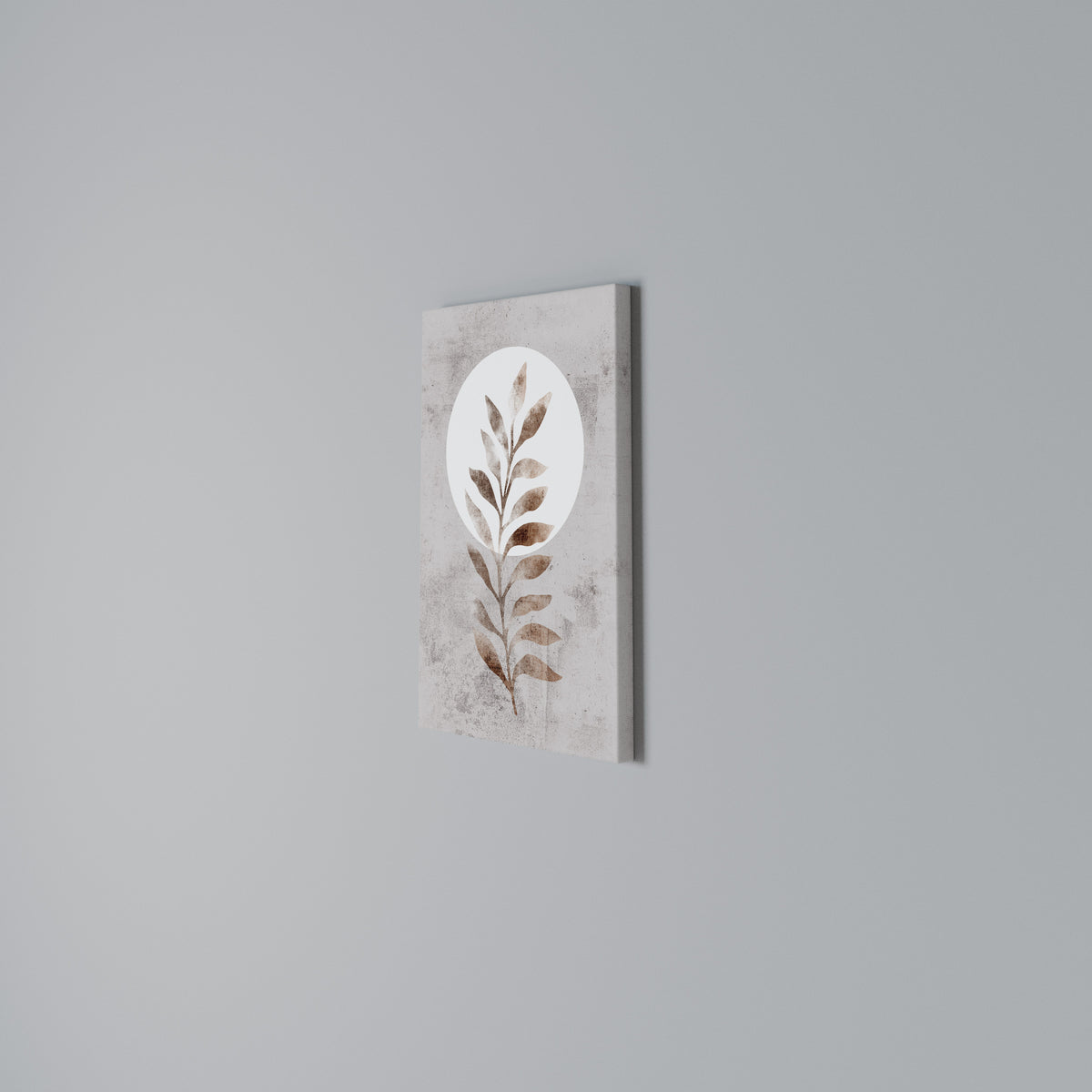 LEAF RADIANCE Vertical Canvas Print