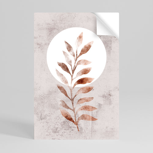 LEAF RADIANCE Peel and Stick Vertical Poster