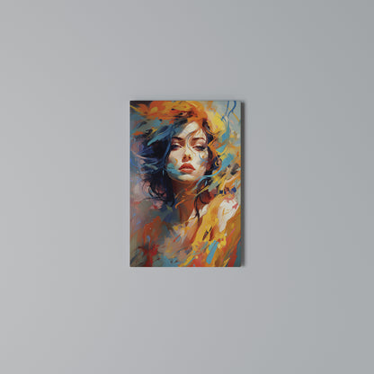 CHROMA CHARM Vertical Canvas Print