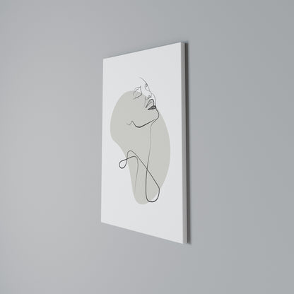 SUBTLE SIMPLICITY Vertical Canvas Print